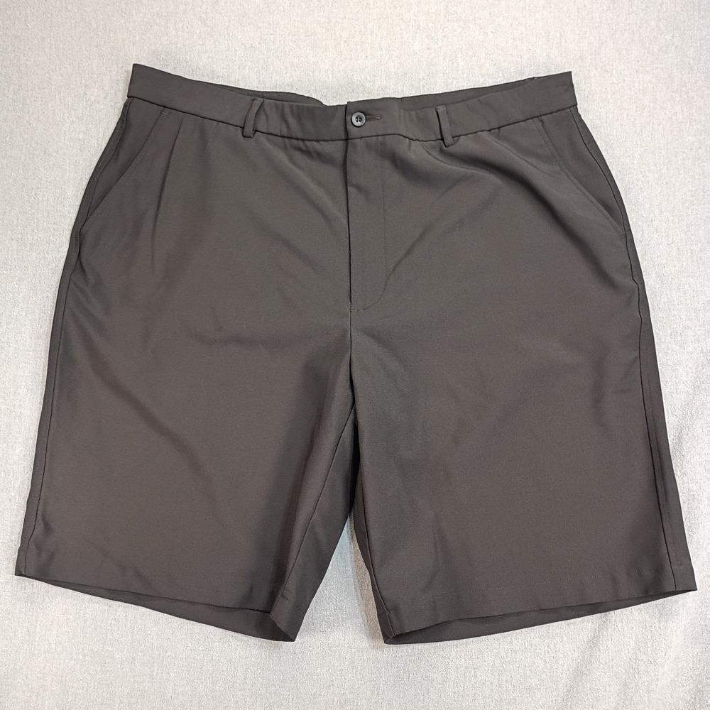 Tommy Armour Mens 42 Black Golf Shorts Stretch Performance 10.5" Inseam Resort